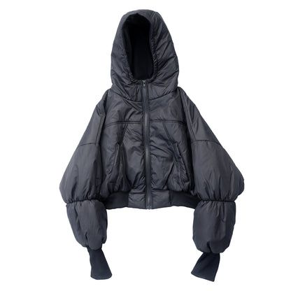 HOODED PUFFER JACKET