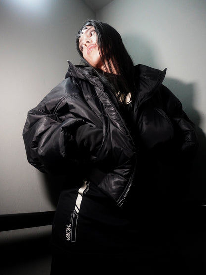 HOODED PUFFER JACKET