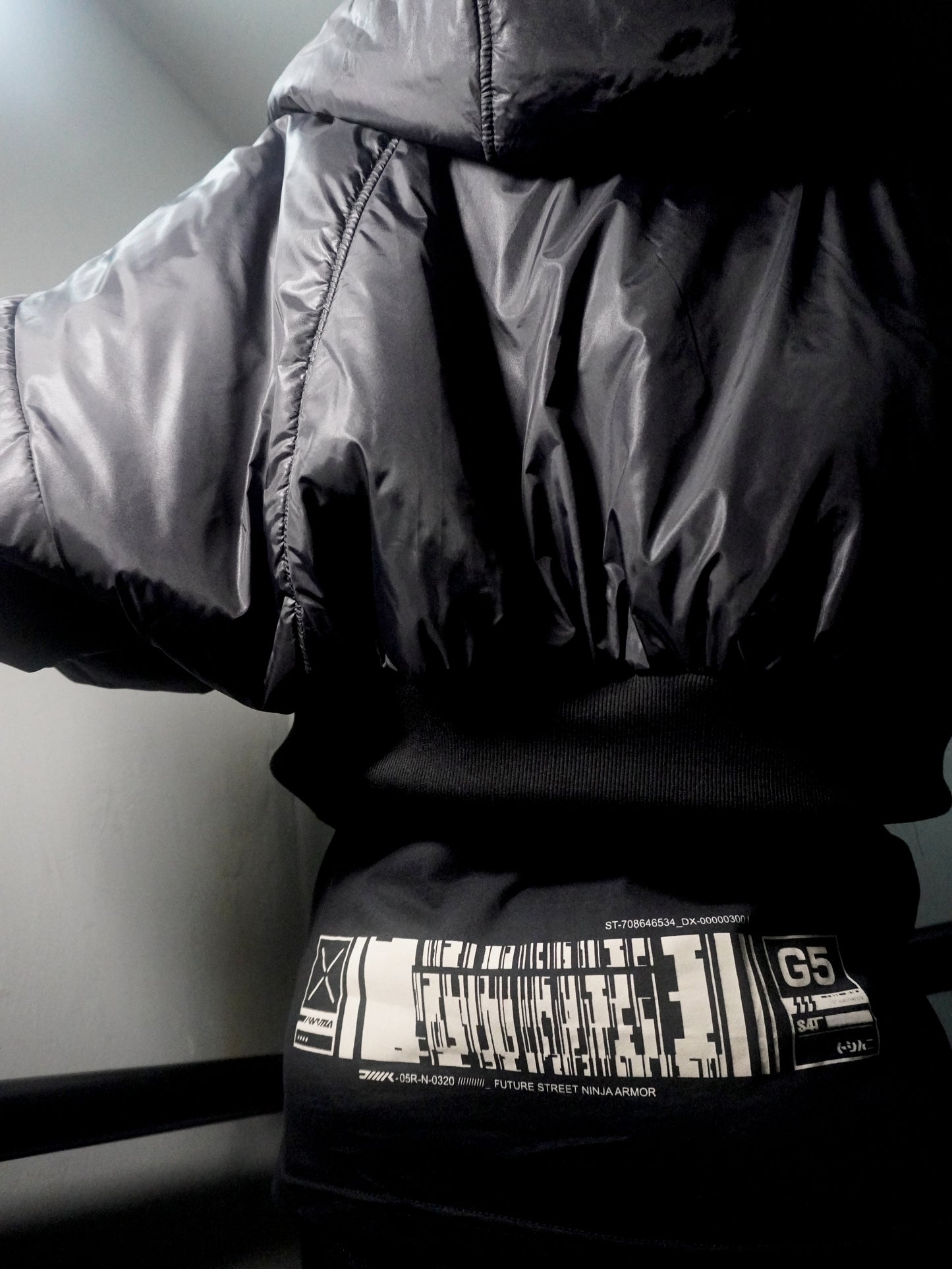 HOODED PUFFER JACKET